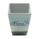 Ver imagem 2 de Kit 2 Mini Vasos de Planta Cachepot Estampados Decorados 16cm
