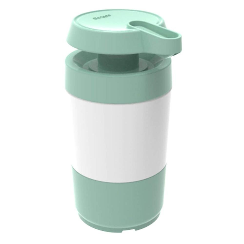 Porta Sabonete Líquido Code Crippa Dispenser Banheiro Lavabo Verde Menta - 1