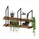 Ver imagem 1 de Prateleira Suspensa 2 Tampos com 200cm