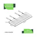 Ver imagem 7 de Suporte Porta Shampoo Prateleira de Parede Cromado F.plus