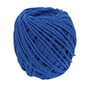 Cordão de Algodão Torcido São Francisco Azul Royal 50 Metros