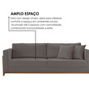 Ver imagem 7 de Sofá 03 Lugares Paris Linho 1,74M