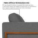 Ver imagem 6 de Sofá 03 Lugares Paris Linho 1,74M