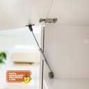 Ver imagem 7 de Cozinha Compacta Modulada 4 Peças com Balcão 120cm com Tampo Line Cinza/Gris/Freijó