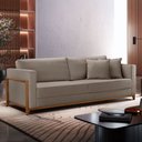 Ver imagem 2 de Sofá 03 Lugares Paris Linho 1,74M