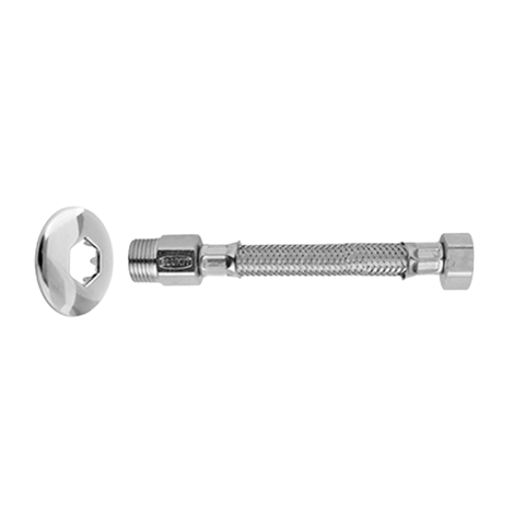 Ligação Flexível 15cm x 1/2" - 250117 Blukit