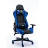 Cadeira Gamer One Shot Azul com Preto - 1