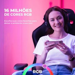 Painel Led Branco 18w Rgb Redondo 22x22cm Embutir Ekhm-t2018er - 6