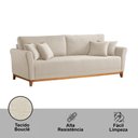 Ver imagem 5 de Sofá 210cm com Braço 10cm Fixo Brasil Meu Sofá Online