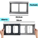 Ver imagem 5 de Organizador Tampas Panelas - Formas Gaveta Ajustável