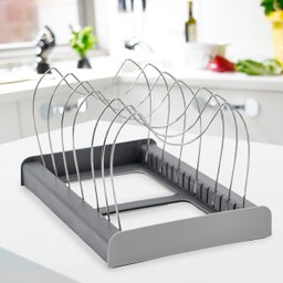 Organizador Tampas Panelas - Formas Gaveta Ajustável - 3