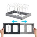 Ver imagem 1 de Organizador Tampas Panelas - Formas Gaveta Ajustável