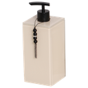 Ver imagem 1 de SABONETEIRA LIQUIDA BANHEIRO 500ML: VANILLA PRETO