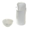 Garrafa Térmica Magic Pump com Molhadeira Branca 500ml - 1