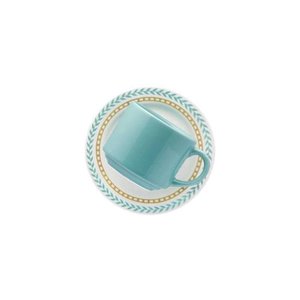 Xicara de Cha Oxford Louros 180ml com Pires - Ae04-5274