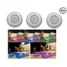 Kit 3 Spot Refletor Abs 6w Rgb Colorido Smd Blindado a Prova D Agua - 2