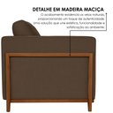 Ver mais imagens de Sofá 03 Lugares Paris Veludo 1,74M