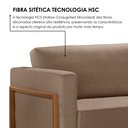 Ver imagem 6 de Sofá 03 Lugares Paris Veludo 1,74M