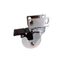 Ver imagem 1 de Rodízio Silicone Transparente 50mm de Chapa U 26 Mm Soprano 06080.0350.01 - com Trava