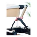 Ver imagem 5 de Cesto de Roupa Triplo Organizador Armazenamento 3 Seções