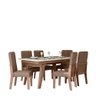 CONJUNTO SALA DE JANTAR DUBAI 1,56 COM 06 CADEIRAS AMEND 73B - 2