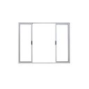 Ver imagem 3 de Vitrô 4 Folhas de Correr Aluminio Branco 1,00x1,00