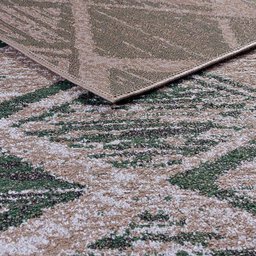 Tapete para Sala Classic Fiji 15 Creme-Verde 1,50x2,00M - J Serrano - 6