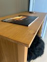 Ver mais imagens de Mesa Escrivaninha 2 Gavetas Topázio Escritório 110cm em Madeira Maciça Marrom/Freijó
