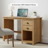 Escrivaninha Mesa Escritório 2 Gavetas Topázio 100% Madeira Maciça - 5