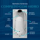 Ver imagem 4 de Banheira Retangular Hortênsia Completa com Hidro em Acrílico - 127v