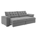 Ver imagem 1 de Sofá Retrátil e Reclinável Bipartido 2,30m 3 Lugares Palermo Slim Luizzi