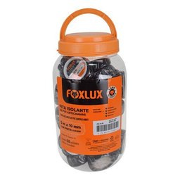 Fita Isolante Antichamas Pvc 5m Preta Pote 50 Und Foxlux - 2