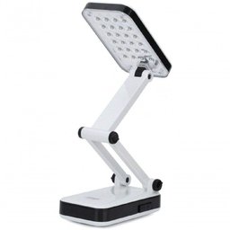 Luminária Mesa 24 Led Luz Emergência Escritório Estudo Abajur Zz - 1