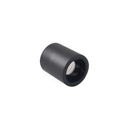 Spot de Sobrepor Nordecor Klor Gr Mini Redondo Led 5w Bivolt Preto 3000k Luz Amarela 6592 - 2