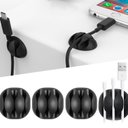 Ver imagem 2 de Organizador Fios e Cabos Vexchannel P/3 Cabos Adesivo