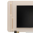 Ver imagem 5 de Rack com Painel para TV até 75 Polegadas 100% MDF com LED 241CMX189CM Curvo Ariana Branco