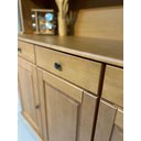 Ver mais imagens de Cristaleira Rústica 100% Madeira Maciça 5 Portas para sala de Jantar Linha Rubi