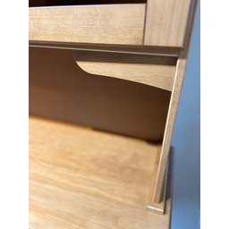 Cristaleira Rústica em Madeira Maciça 3+2 Portas para sala de Jantar Linha Rubi - 9