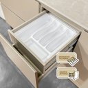 Ver imagem 6 de Cozinha Modulada Completa 8 peças 10 Portas 4 Gavetas Balcão com Tampo e Painel Art