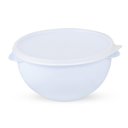 Ver imagem 3 de KIT 4 POTES REDONDOS COM TAMPA PARA ALIMENTO TIGELA SALADEIRA VASILHA BPA FREE PLASTICA