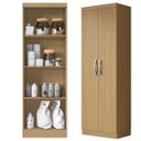 Ver imagem 2 de Armário Multiuso 2 Portas 3 Prateleiras Maré Aramóveis