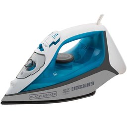 Ferro a Vapor Extra com Base Antiaderente e Anti Gotejamento 110 Volts Azul - Fx3060-br - Black & de - 2