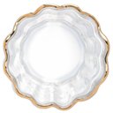 Ver imagem 5 de Vaso de Vidro Transparente com Borda Dourada para Flores Arranjos Plantas 10x25cm Wolff