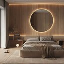 Ver imagem 2 de Espelho Redondo 50cm Iluminado Led Touch Screen-luz Indireta - Led Quente