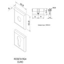 Ver imagem 4 de Fechadura de Alta Segurança Rolete Magnético Multiponto Rq4 201-55armc Cilindro 100mm Cromado 55mm P