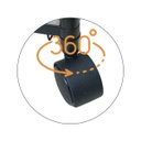 Ver imagem 3 de Carrinho Organizador Multiuso 4 Prateleira Cozinha Tempero Mantimentos Lavanderia Banheiro Higiene G