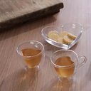 Ver imagem 6 de Kit 4 Xícaras Vidro Borossilicato Parede Dupla Coração Chá