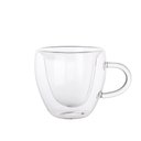 Ver imagem 3 de Kit 4 Xícaras Vidro Borossilicato Parede Dupla Coração Chá