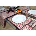 Ver imagem 1 de Jogo Americano e Caminho Matelado com 5 peças - Docinhos Arte & Tear Jogo Americano com Caminho