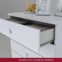 Ver imagem 6 de Cômoda Infantil Henn 5 Gavetas Bala de Menta I710